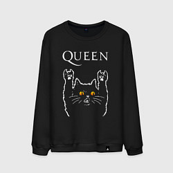 Мужской свитшот Queen rock cat