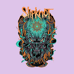 Свитшот хлопковый мужской Ктулху slipknot, цвет: лаванда — фото 2