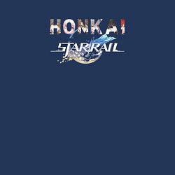 Свитшот хлопковый мужской Персонажи Honkai Star Rail, цвет: тёмно-синий — фото 2