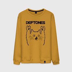 Мужской свитшот Deftones - rock cat