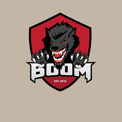 Свитшот хлопковый мужской Boom esports old, цвет: миндальный — фото 2