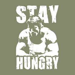 Свитшот хлопковый мужской Arnold motivation, цвет: авокадо — фото 2