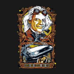 Свитшот хлопковый мужской Lloyd time machine, цвет: черный — фото 2