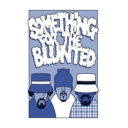 Свитшот хлопковый мужской Cypress hill - blunted, цвет: белый — фото 2