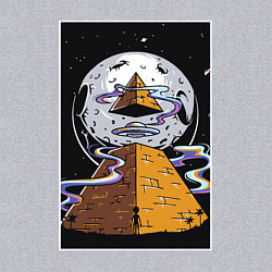 Свитшот хлопковый мужской Alien UFO, цвет: меланж — фото 2