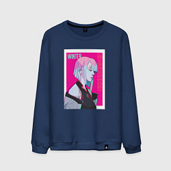 Мужской свитшот Винтер из Aespa - киберпанка стиль