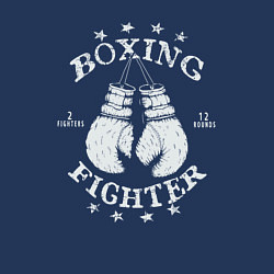 Свитшот хлопковый мужской Boxing fighter, цвет: тёмно-синий — фото 2