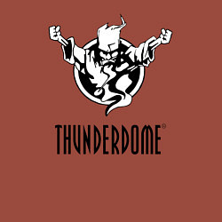 Свитшот хлопковый мужской Thunderdome v 2, цвет: кирпичный — фото 2