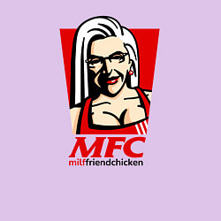 Свитшот хлопковый мужской MFC Milf, цвет: лаванда — фото 2