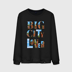 Мужской свитшот Big city lover Moscow