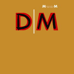 Свитшот хлопковый мужской Depeche Mode 2023 Memento Mori Logo 08, цвет: горчичный — фото 2