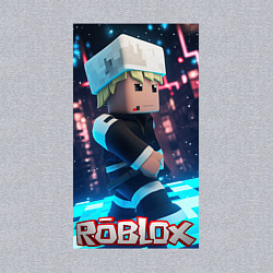 Свитшот хлопковый мужской Roblox game avatar, цвет: меланж — фото 2