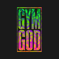 Свитшот хлопковый мужской Gym god, цвет: черный — фото 2