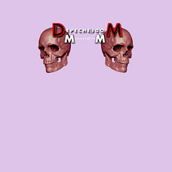 Свитшот хлопковый мужской Depeche Mode - Skulls Memento Mori, цвет: лаванда — фото 2