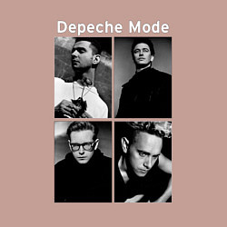Свитшот хлопковый мужской Depeche Mode Violator 2, цвет: пыльно-розовый — фото 2