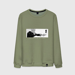 Мужской свитшот Сатору Годжо - маг битва