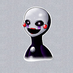 Свитшот хлопковый мужской FNAF Марионетка, цвет: меланж — фото 2
