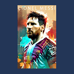Свитшот хлопковый мужской Lionel Messi - football - striker, цвет: тёмно-синий — фото 2