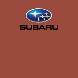 Свитшот хлопковый мужской Subaru sport auto, цвет: кирпичный — фото 2