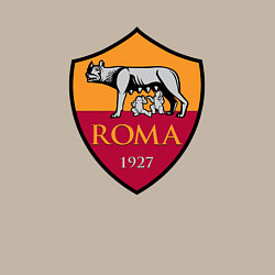 Свитшот хлопковый мужской Roma sport fc, цвет: миндальный — фото 2