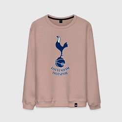 Свитшот хлопковый мужской Tottenham Hotspur fc sport, цвет: пыльно-розовый