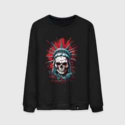 Мужской свитшот Зомби Статуя Свободы