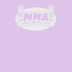 Свитшот хлопковый мужской MMA sport, цвет: лаванда — фото 2