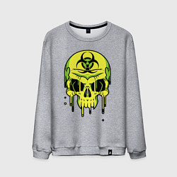 Мужской свитшот Biohazard skull