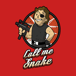 Свитшот хлопковый мужской Vault snake, цвет: красный — фото 2