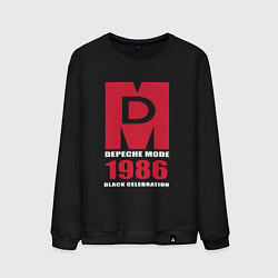 Мужской свитшот Depeche Mode - Black Celebration album merch