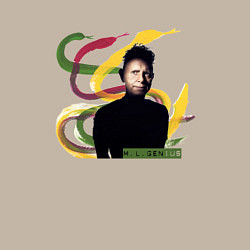 Свитшот хлопковый мужской Depeche Mode - Martin Gore VCMG, цвет: миндальный — фото 2