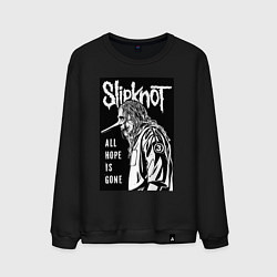 Свитшот хлопковый мужской Slipknot - hope is gone, цвет: черный