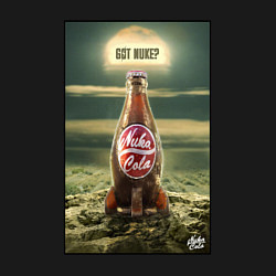 Свитшот хлопковый мужской Fallout - got nuke, цвет: черный — фото 2