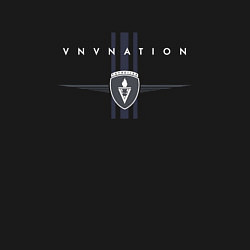 Свитшот хлопковый мужской VNV Nation - a futurepop band, цвет: черный — фото 2