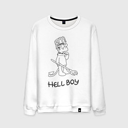 Мужской свитшот Bart hellboy Lill Peep