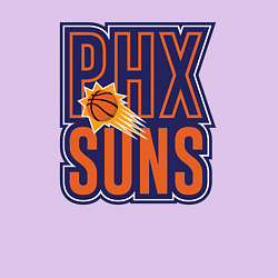 Свитшот хлопковый мужской Phx Suns, цвет: лаванда — фото 2