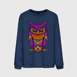 Мужской свитшот Purple owl