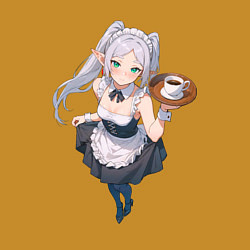 Свитшот хлопковый мужской Фрирен горничная, цвет: горчичный — фото 2