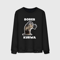 Мужской свитшот Bobr kurwa with hat