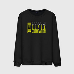 Мужской свитшот Depeche Mode - Black Celebration tour logo