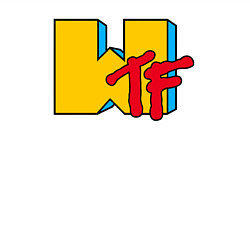 Свитшот хлопковый мужской MTV WTF, цвет: белый — фото 2