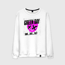 Мужской свитшот Green Day uno dos tre