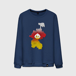 Мужской свитшот Осетия и герб