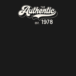 Свитшот хлопковый мужской Authentic 1978, цвет: черный — фото 2