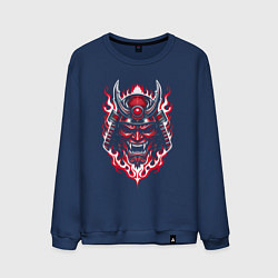 Мужской свитшот Samurai mask demon