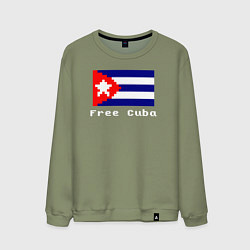 Мужской свитшот Free Cuba