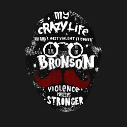 Свитшот хлопковый мужской Bronson - head, цвет: черный — фото 2