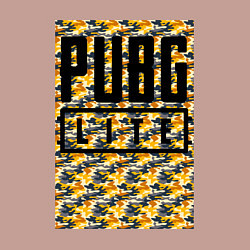 Свитшот хлопковый мужской Pabg жёлтый милитари, цвет: пыльно-розовый — фото 2