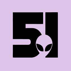 Свитшот хлопковый мужской Area 51, цвет: лаванда — фото 2