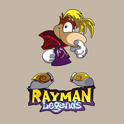 Свитшот хлопковый мужской Rayman - legends, цвет: миндальный — фото 2